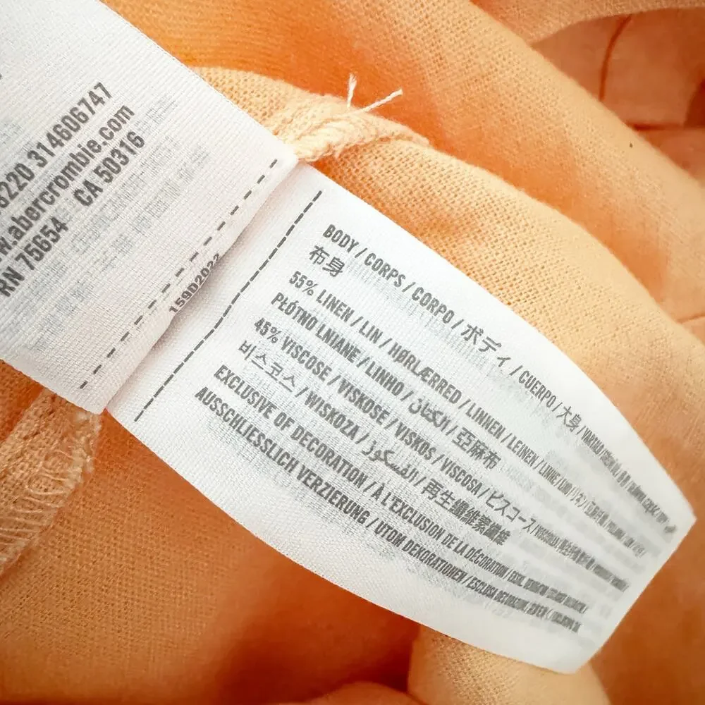 Abercrombie & Fitch light orange
